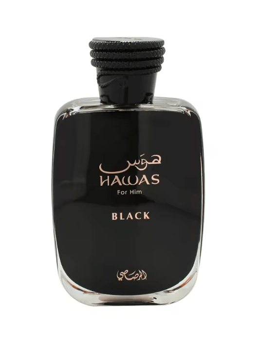 Rasasi Hawas Black Eau de Parfum Spray – 3.4 fl oz - Beauty Exchange Beauty Supply