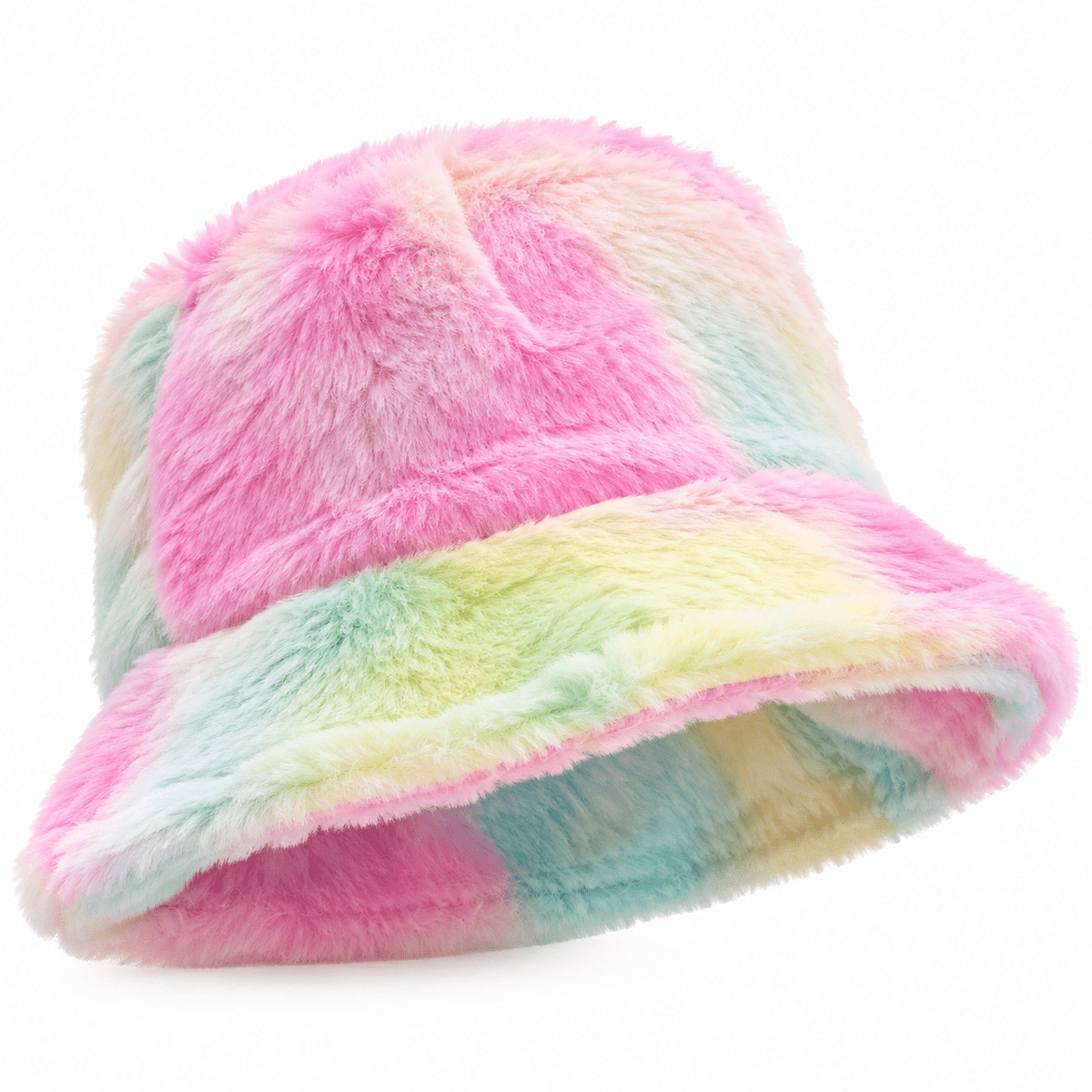 Real Beauty Fuzzy Faux Fur Bucket Hats - Beauty Exchange Beauty Supply