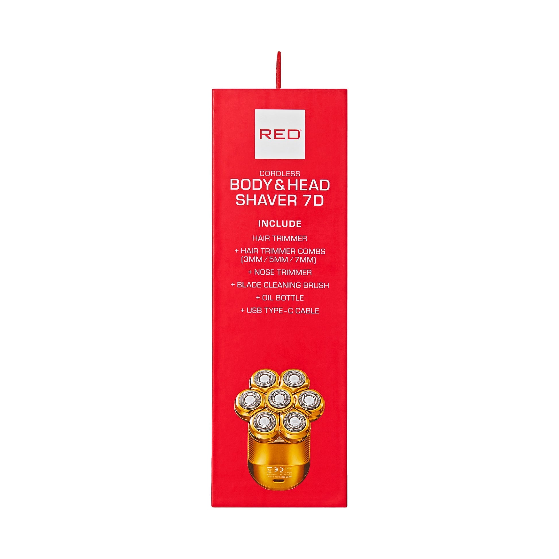 RED 7D Cordless Head & Body Shaver - Beauty Exchange Beauty Supply
