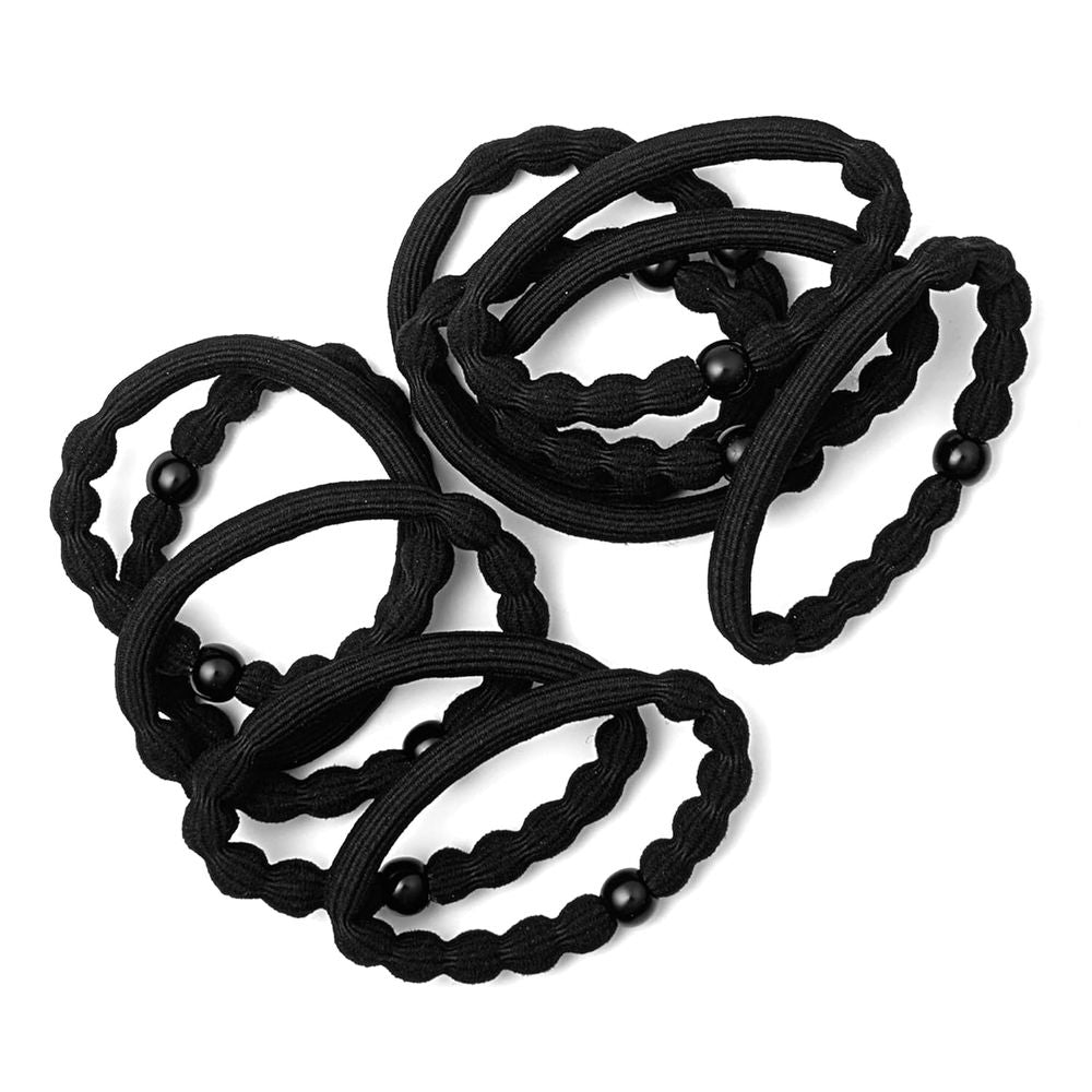 Red by Kiss 10 Pcs Maximum Hold Elastic Hair Bands – Extra Thick 8mm, No Breakage (HEB13) - Beauty Exchange Beauty Supply