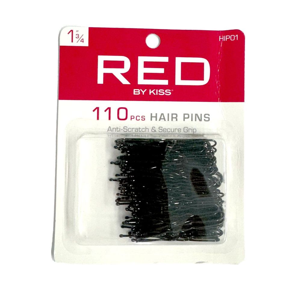 Red by Kiss 110 Pcs Hair Pins | 1¾" – HIP01 – Everyday Styling Essentials for Secure, Damage - Free Hold - Beauty Exchange Beauty Supply