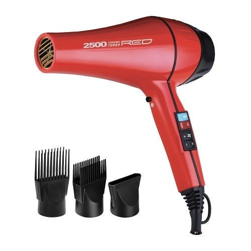 Red by Kiss 2500 Ceramic Turbo AC Blow Dryer - Beauty Exchange Beauty Supply