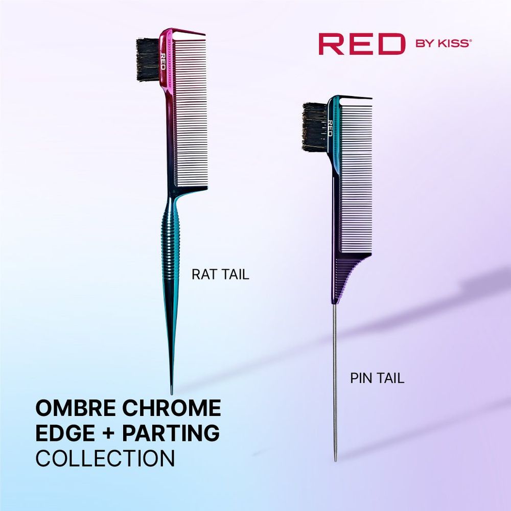 Red by Kiss 3 - in - 1 Edge & Parting Comb - Beauty Exchange Beauty Supply