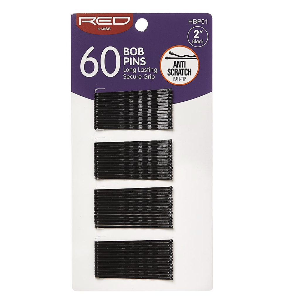 Red by Kiss 60 Pcs Bob Pins – 2" - Beauty Exchange Beauty Supply