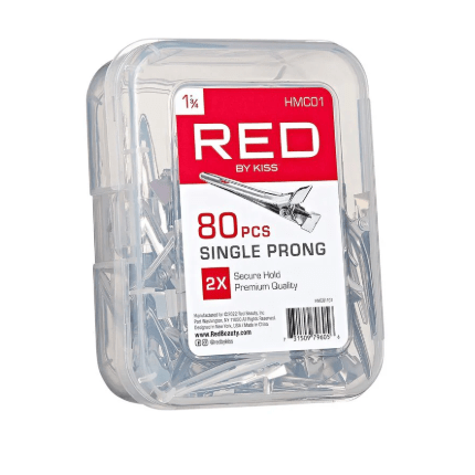 Red by Kiss 60 Pcs Duck Bill Clips – 3½" - Beauty Exchange Beauty Supply