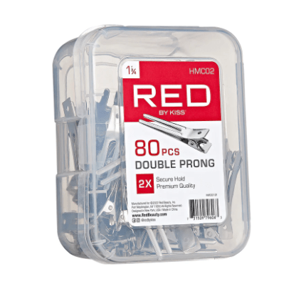 Red by Kiss 60 Pcs Duck Bill Clips – 3½" - Beauty Exchange Beauty Supply