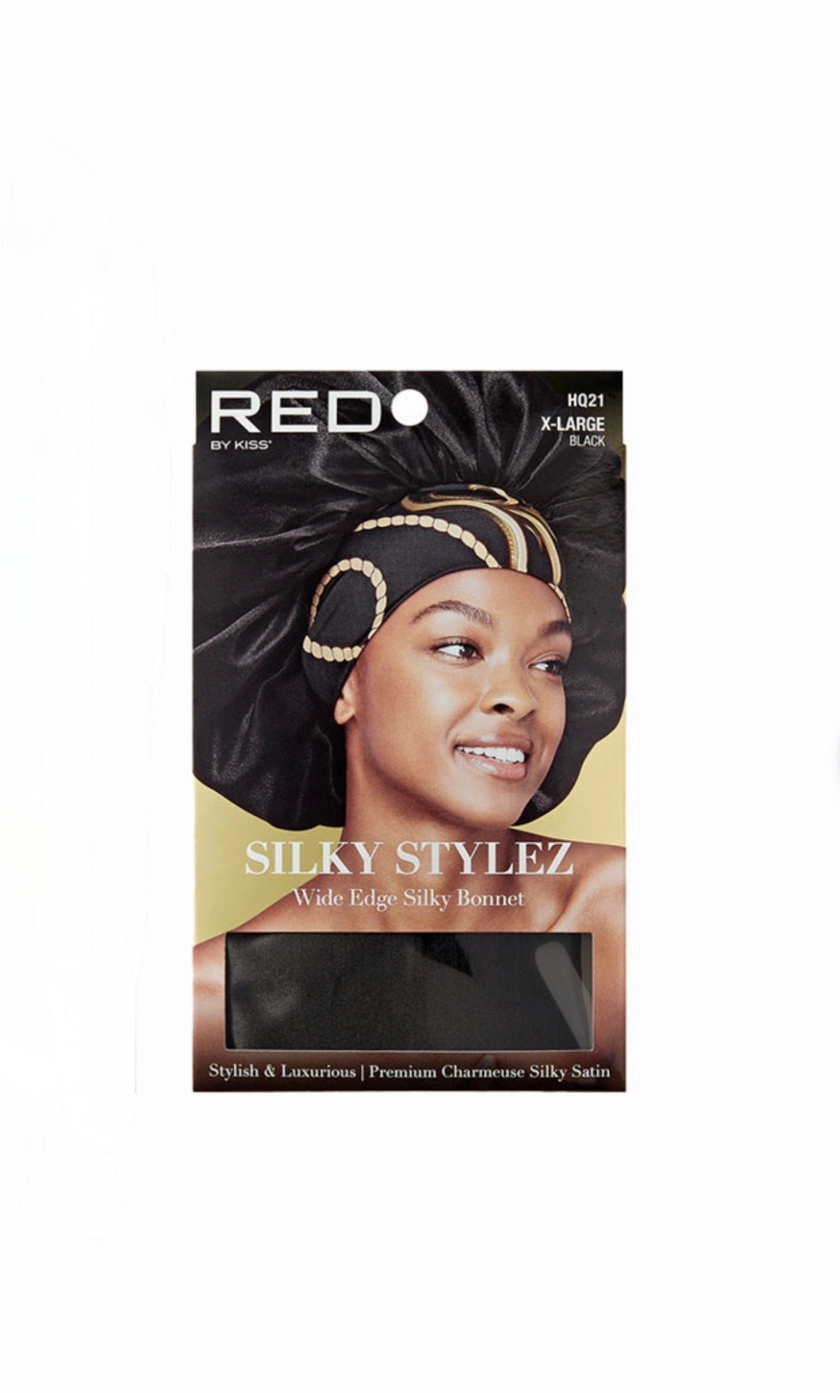 Red by Kiss Adjustable Ultra Silky Satin Bonnet – X - Large - Beauty Exchange Beauty Supply
