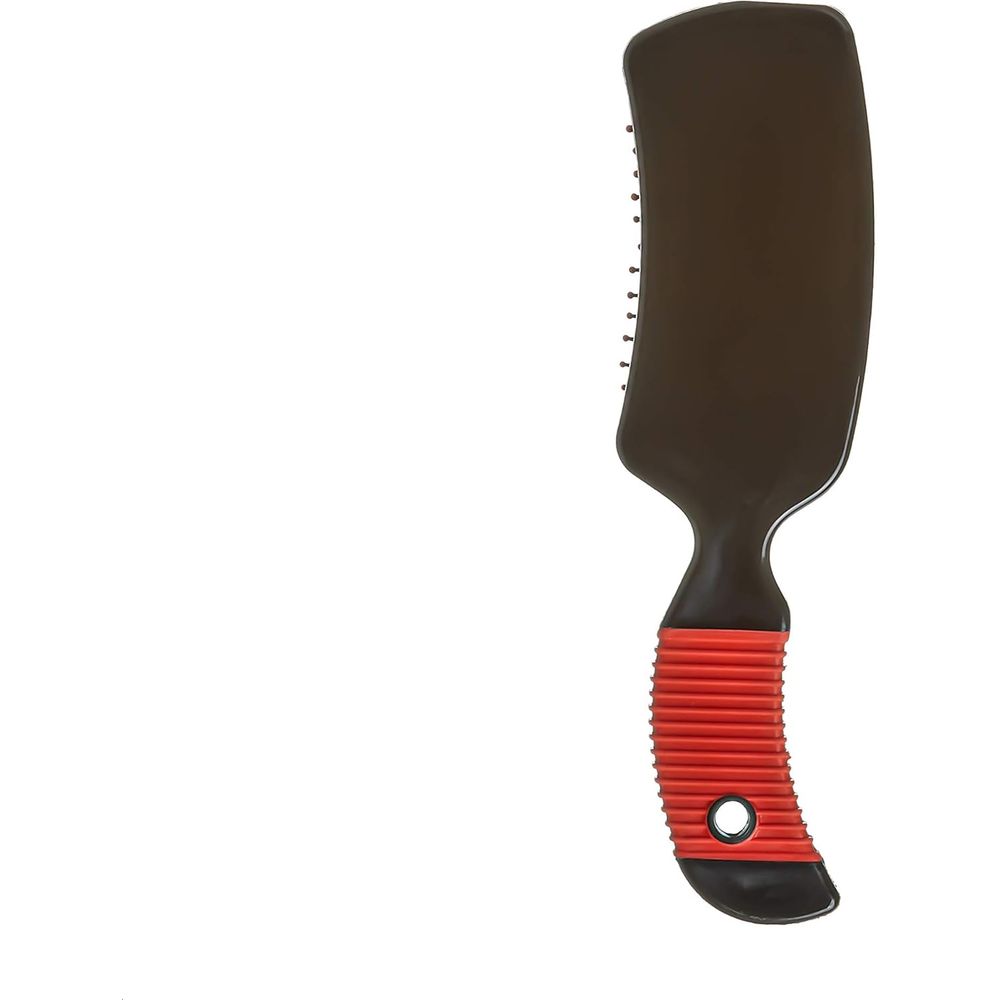 Red by Kiss Banana No Tangles Brush BSH04 – Effortless Detangling & Smooth Finish | Size: Standard Brush - Beauty Exchange Beauty Supply