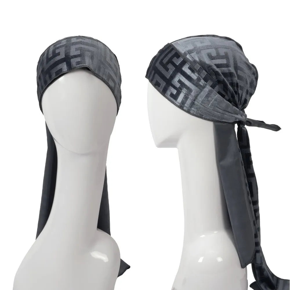 Red by Kiss Bow Wow X Power Wave Sleek Pattern Durag – Stylish Print + Wave Compression | HD94–HD99 - Beauty Exchange Beauty Supply