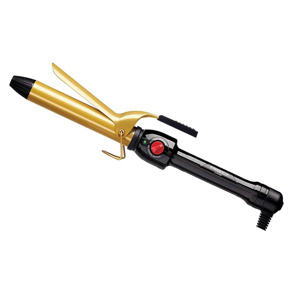 Red by Kiss Ceramic Tourmaline Professional Curling Iron 1" - Beauty Exchange Beauty Supply