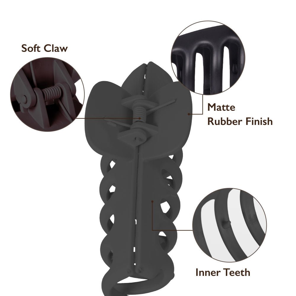 Red by Kiss Claw Clip – Large, Strong Hold for Medium to Long Hair (HMC42) - Beauty Exchange Beauty Supply