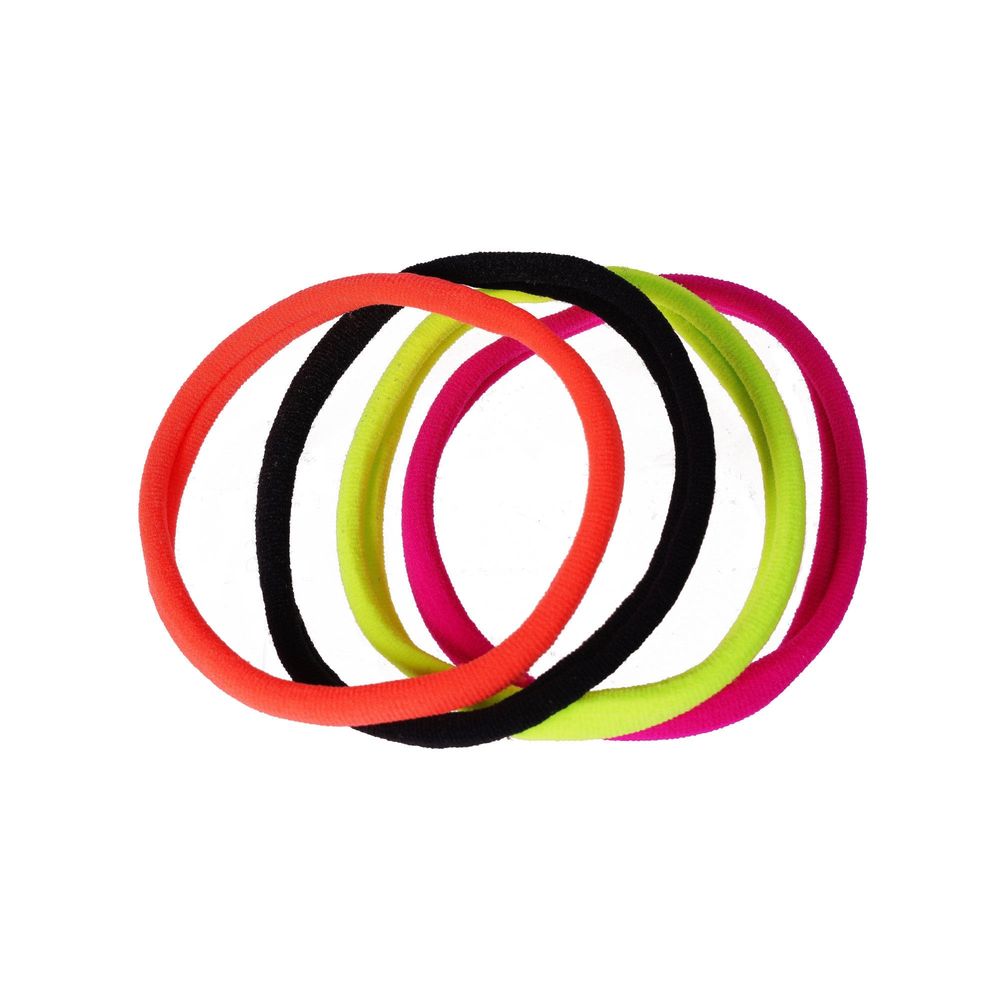 Red by Kiss Color Assorted Ponytail Holders – Small / Medium / Large, No Damage, Strong Hold (HEB51/52/53) - Beauty Exchange Beauty Supply