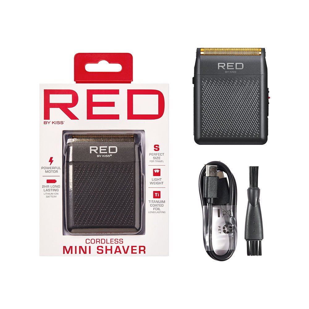 Red by Kiss Cordless Mini Shaver - Beauty Exchange Beauty Supply