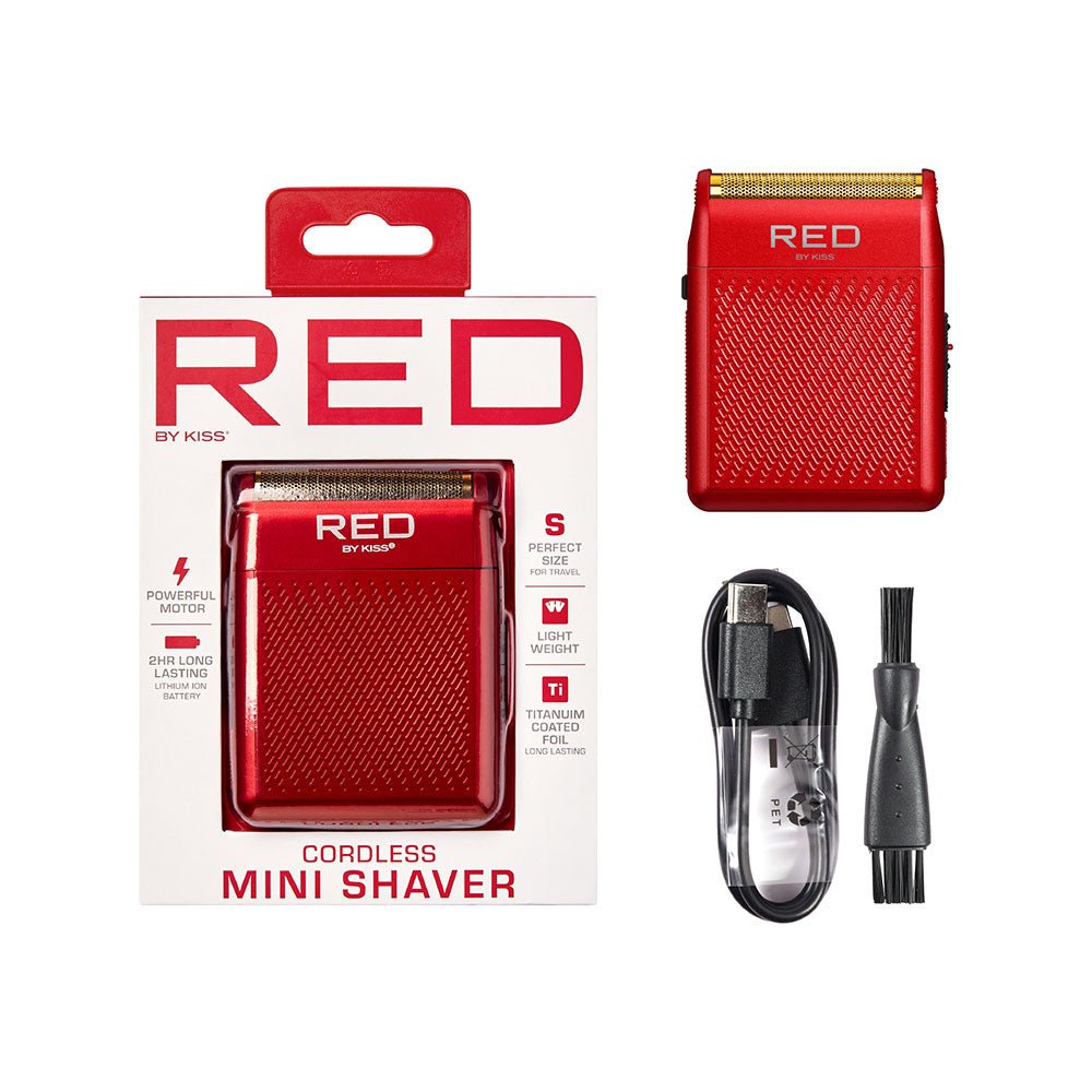 Red by Kiss Cordless Mini Shaver - Beauty Exchange Beauty Supply