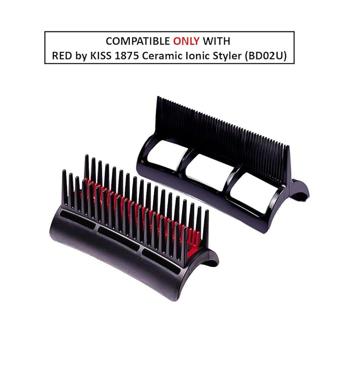Red by Kiss Detangler Pik 2 - Piece Comb Set - Beauty Exchange Beauty Supply