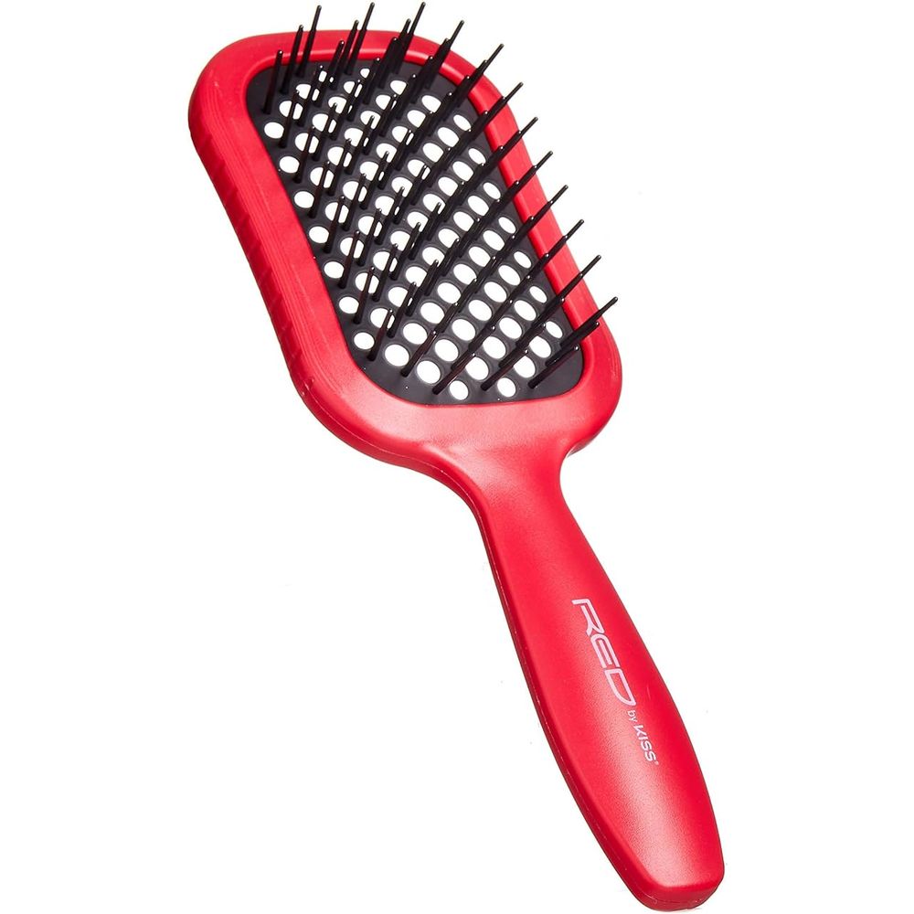 Red by Kiss Dry Vent Brush HH47 – Fast Drying, Volume & Detangling | Size: Vent Brush - Beauty Exchange Beauty Supply