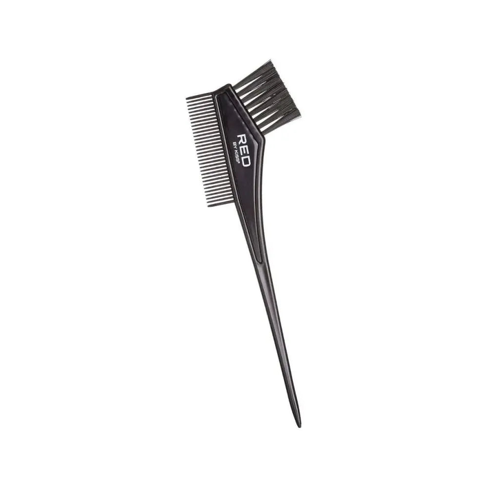 Red by Kiss Dye Brush with Rat Tail – Smooth Color Application & Sharp Sectioning | HH91 | Lightweight & Precise - Beauty Exchange Beauty Supply