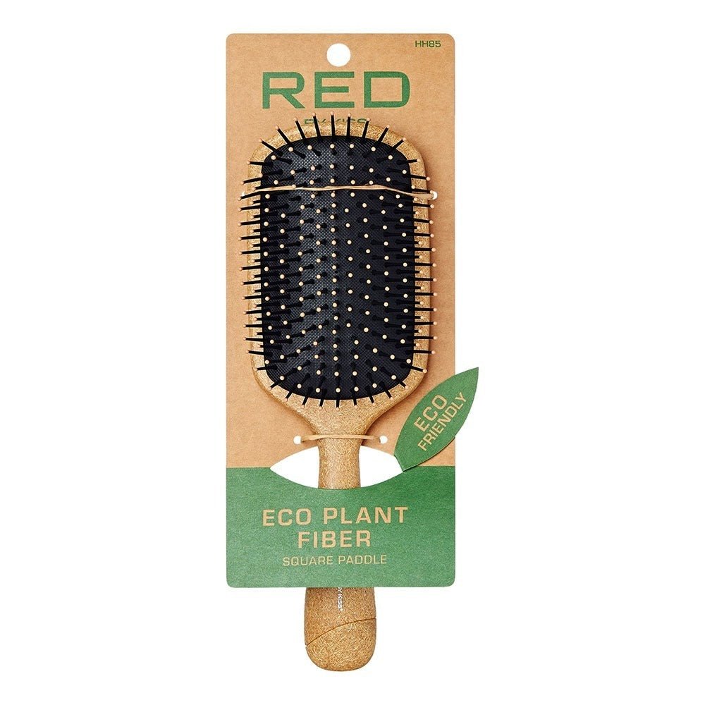 Red by Kiss Eco Plant Fiber Brush HH85 – Sustainable & Gentle Hair Care | Size: Standard Brush - Beauty Exchange Beauty Supply