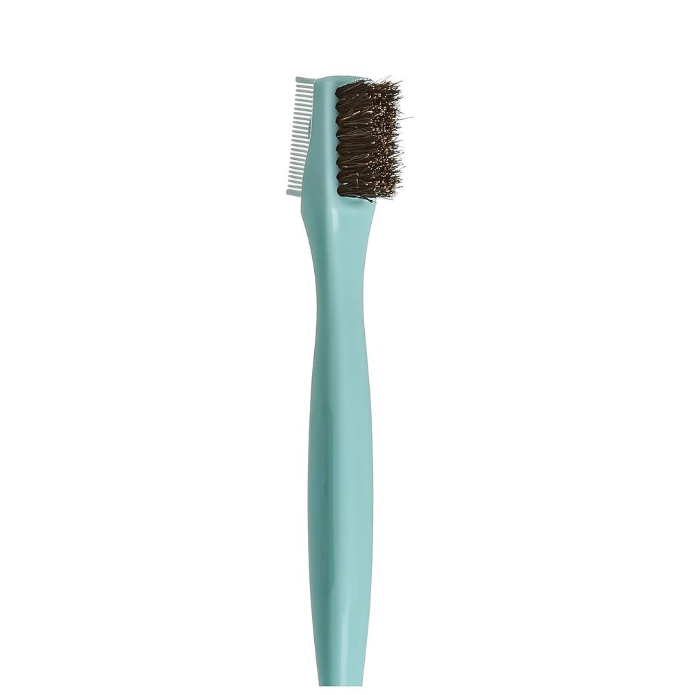 Red by Kiss Edge Boar Fixer – HH73 | Double - Sided Brush & Comb for Edge Control & Baby Hairs - Beauty Exchange Beauty Supply
