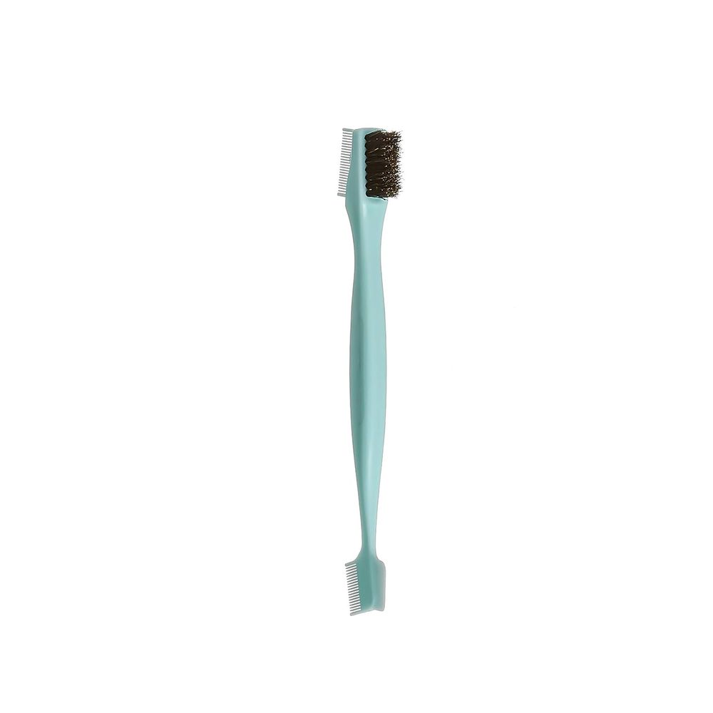 Red by Kiss Edge Boar Fixer – HH73 | Double - Sided Brush & Comb for Edge Control & Baby Hairs - Beauty Exchange Beauty Supply