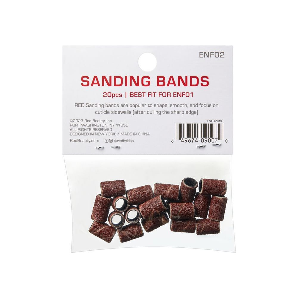 RED by Kiss – Electric Nail File Sanding Bands - Beauty Exchange Beauty Supply