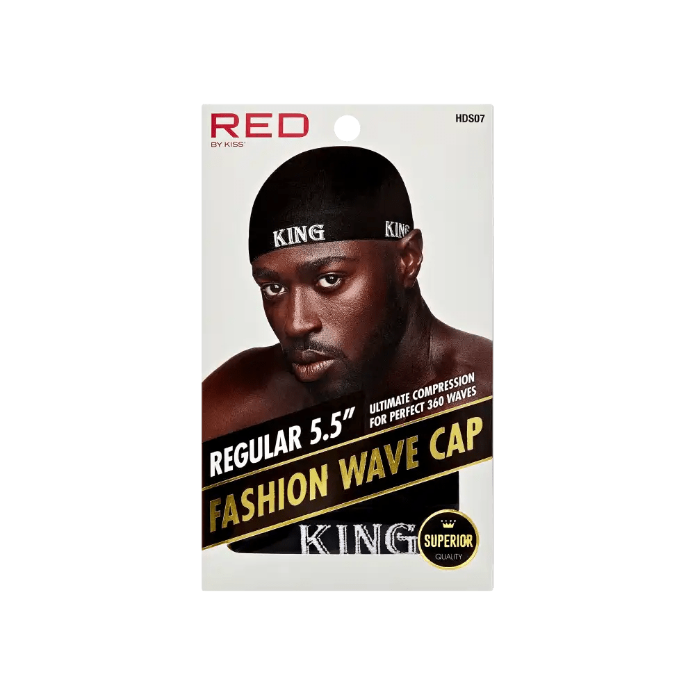 Red by Kiss Fashion Wave Cap Regular – 360 Waves & Hair Protection | Multiple Variants HDS 05 to HDS 14 - Beauty Exchange Beauty Supply