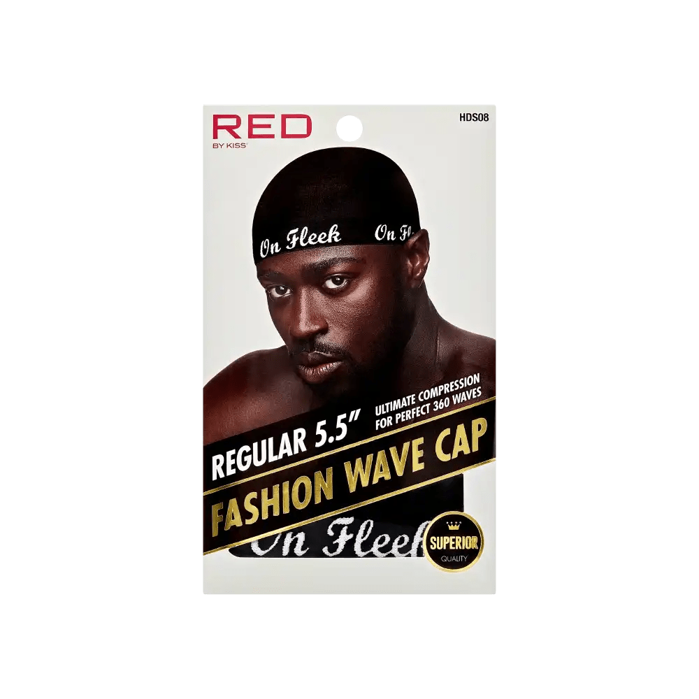 Red by Kiss Fashion Wave Cap Regular – 360 Waves & Hair Protection | Multiple Variants HDS 05 to HDS 14 - Beauty Exchange Beauty Supply
