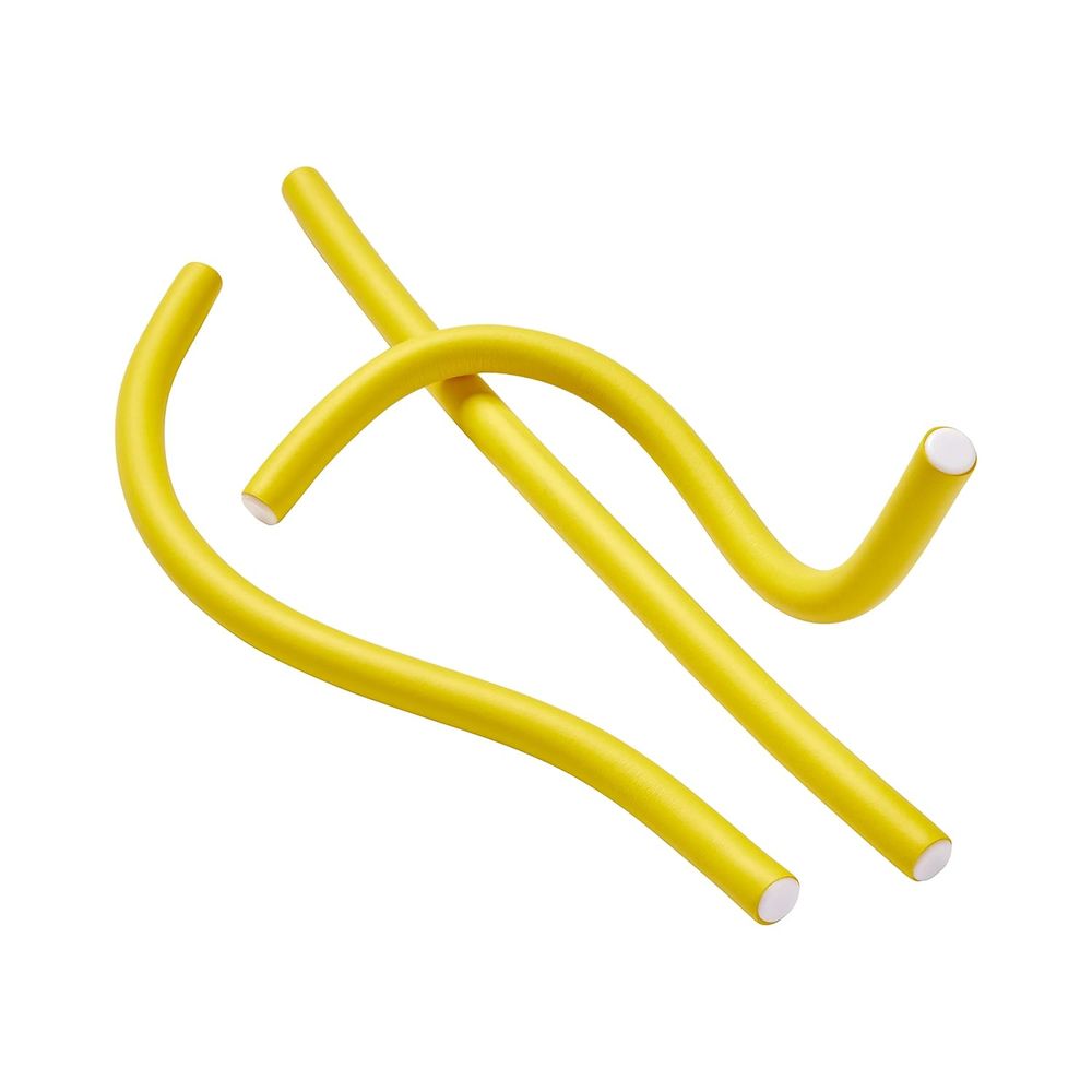 Red by Kiss Flexi Rods – 10" Length, 3/8" Diameter | 6PCS Value Pack for Soft, Defined Curls - Beauty Exchange Beauty Supply