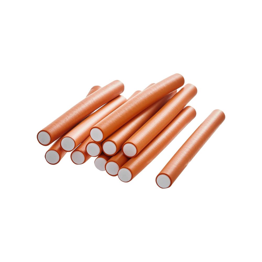 Red by Kiss Flexi Rods – 7" Length, 5/8" Diameter | 12PCS Value Pack for Heat - Free Curls & Waves - Beauty Exchange Beauty Supply