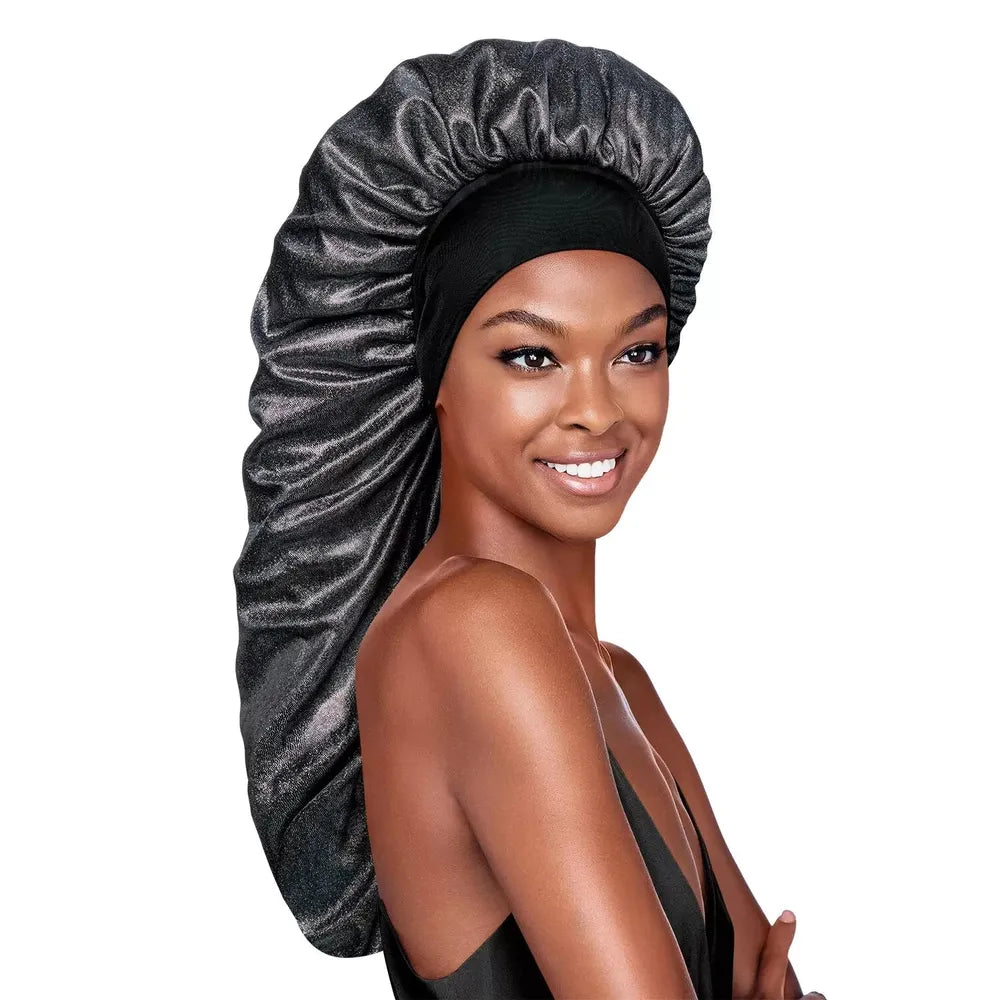 Red by Kiss Glitter Bonnet Luxury Hologram Fabric - Beauty Exchange Beauty Supply