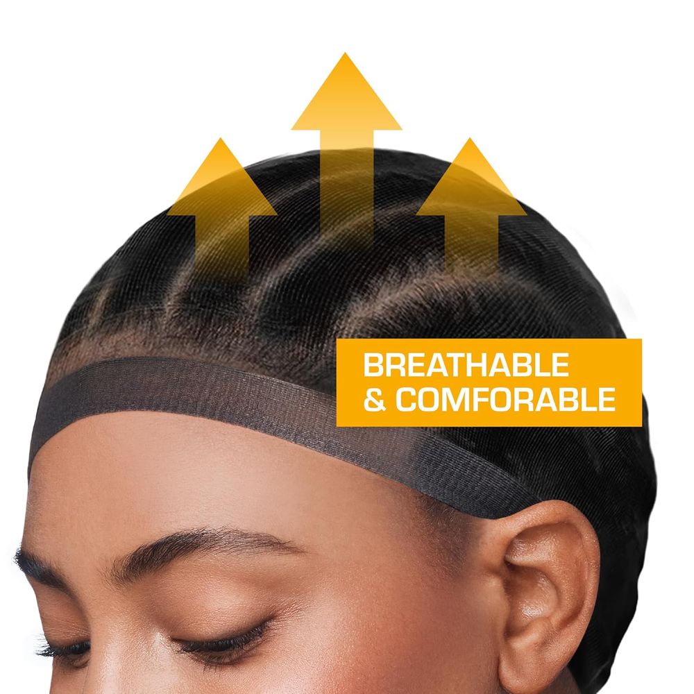 Red by Kiss HD Invisible Wig Cap (HVP 20) | Seamless, Comfortable Fit | Perfect for Lace & Synthetic Wigs - Beauty Exchange Beauty Supply