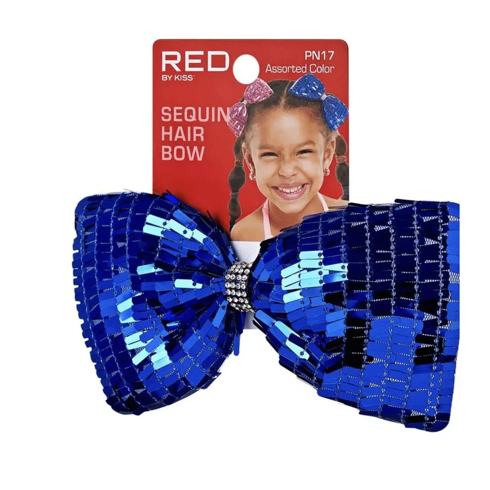 Red by Kiss Kids Ribbon Metal Clip - 1pcs - Beauty Exchange Beauty Supply