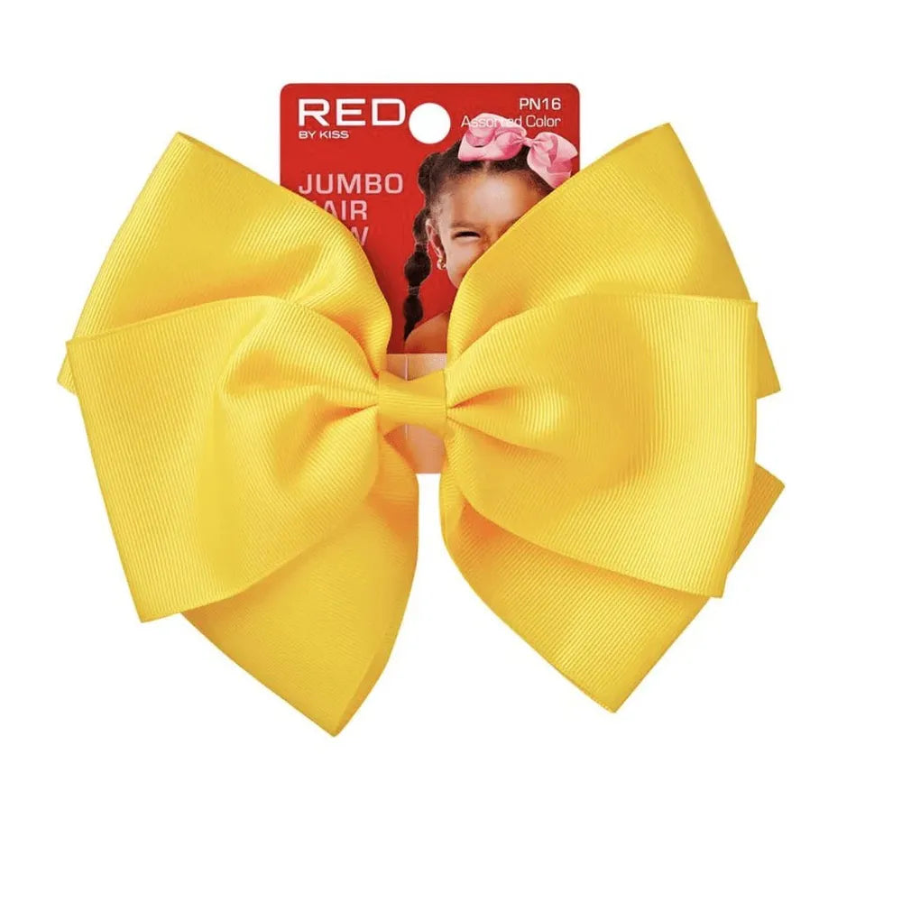 Red by Kiss Kids Ribbon Metal Clip - 1pcs - Beauty Exchange Beauty Supply