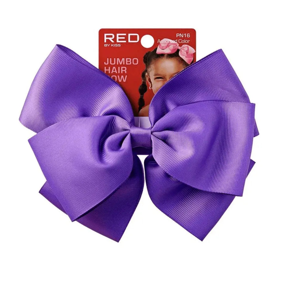 Red by Kiss Kids Ribbon Metal Clip - 1pcs - Beauty Exchange Beauty Supply