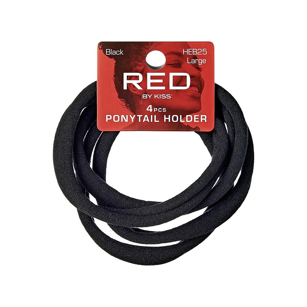 Red by Kiss Large Ponytail Holders - Beauty Exchange Beauty Supply