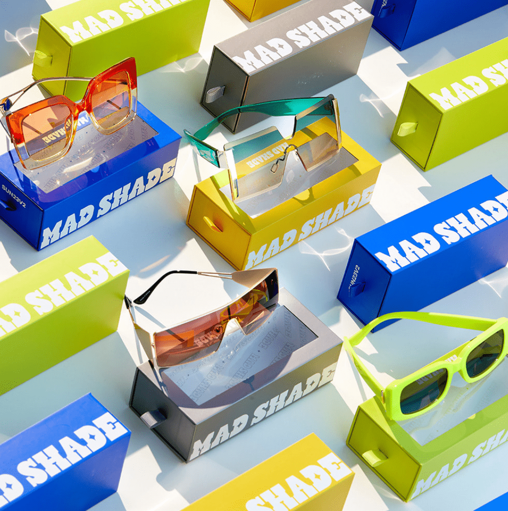 Red by Kiss Mad Shade Trendy Frame Sunglasses - UV400 Protection - Beauty Exchange Beauty Supply