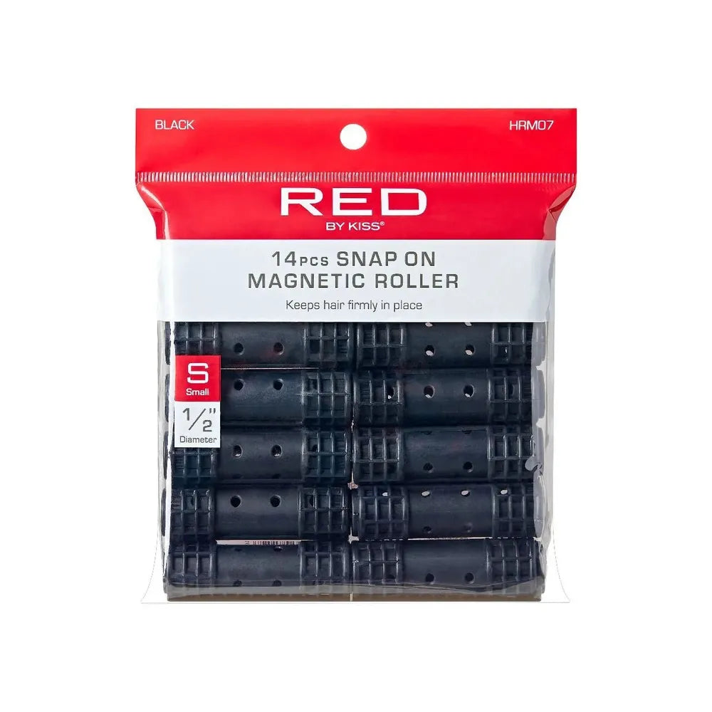 Red by Kiss Magnetic Rollers | HRM07–HRM12 | Smooth, Defined Curls Without Heat - Beauty Exchange Beauty Supply