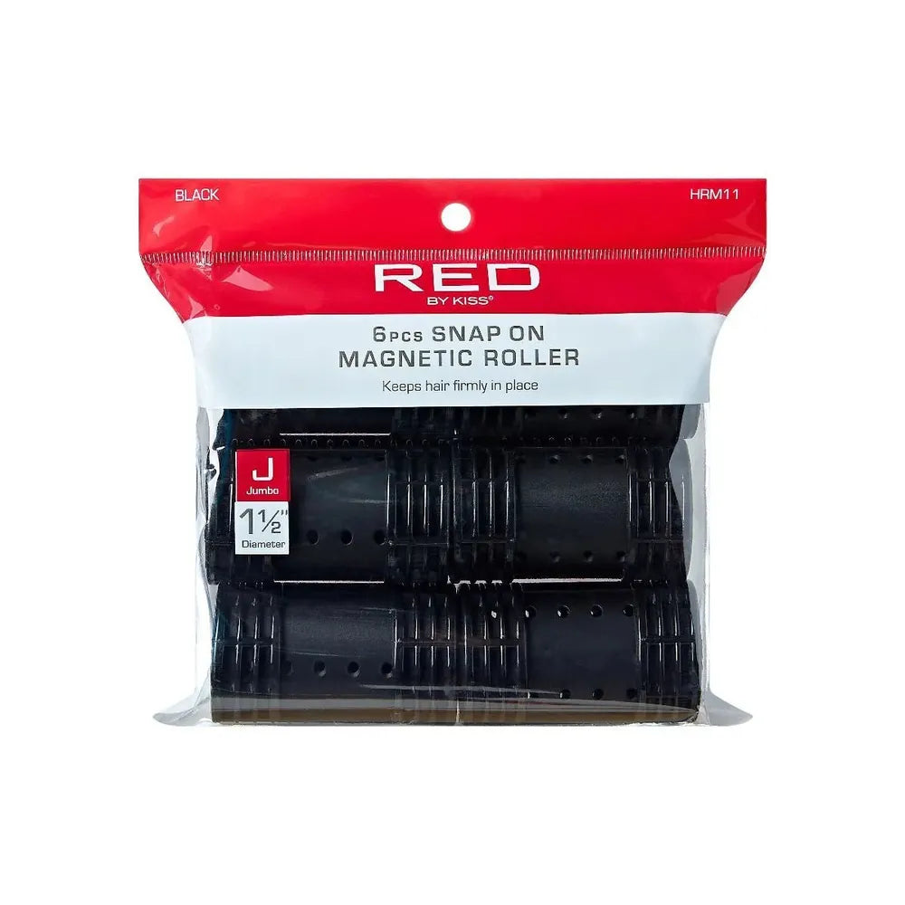 Red by Kiss Magnetic Rollers | HRM07–HRM12 | Smooth, Defined Curls Without Heat - Beauty Exchange Beauty Supply