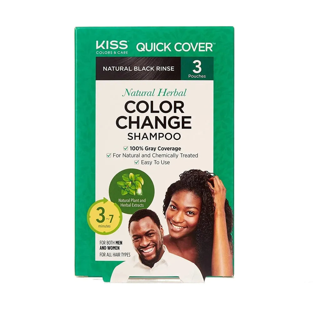 Red by Kiss Natural Herbal Color Change Shampoo - Beauty Exchange Beauty Supply