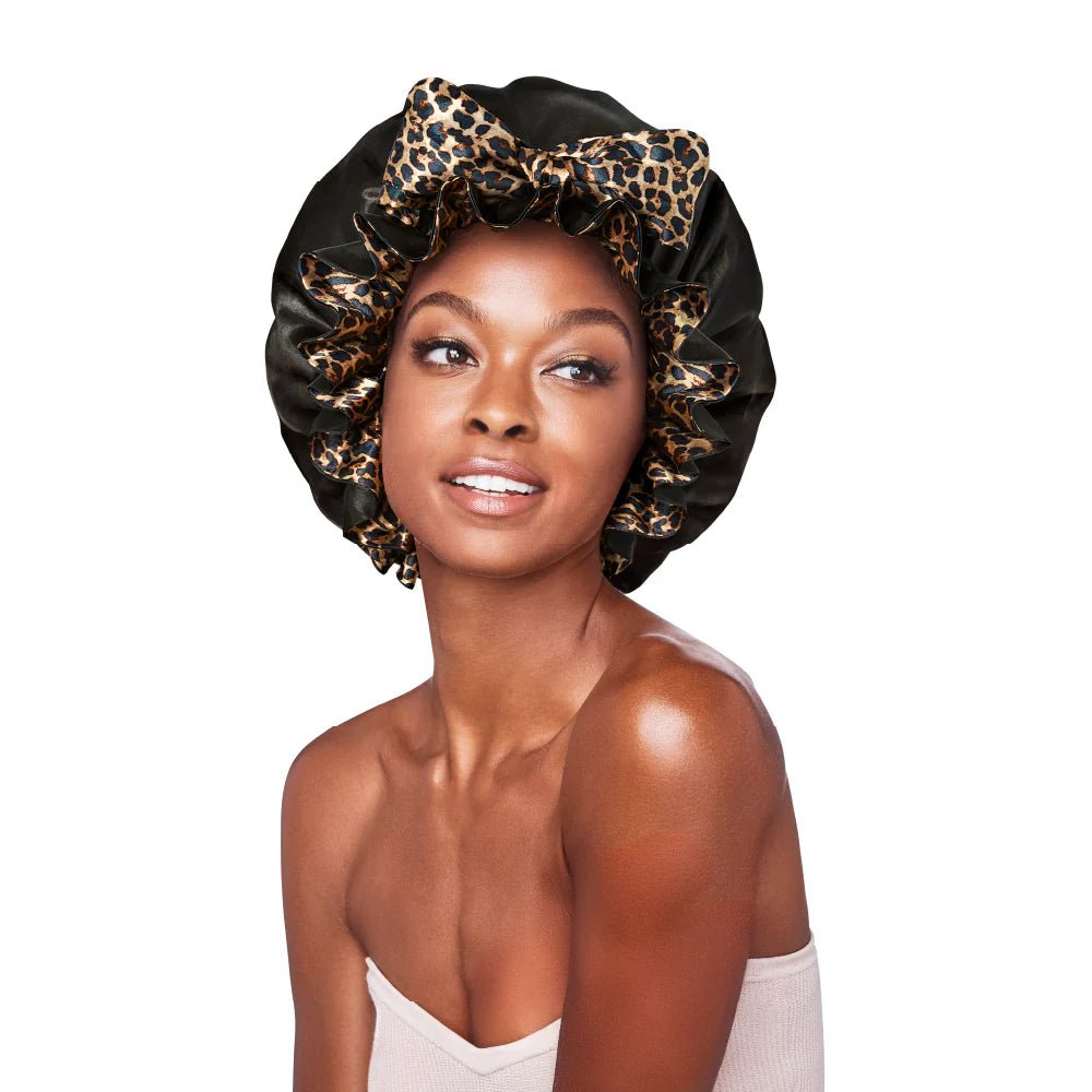 Red By Kiss Premium Satin Ruffle Tie Bonnet - Beauty Exchange Beauty Supply
