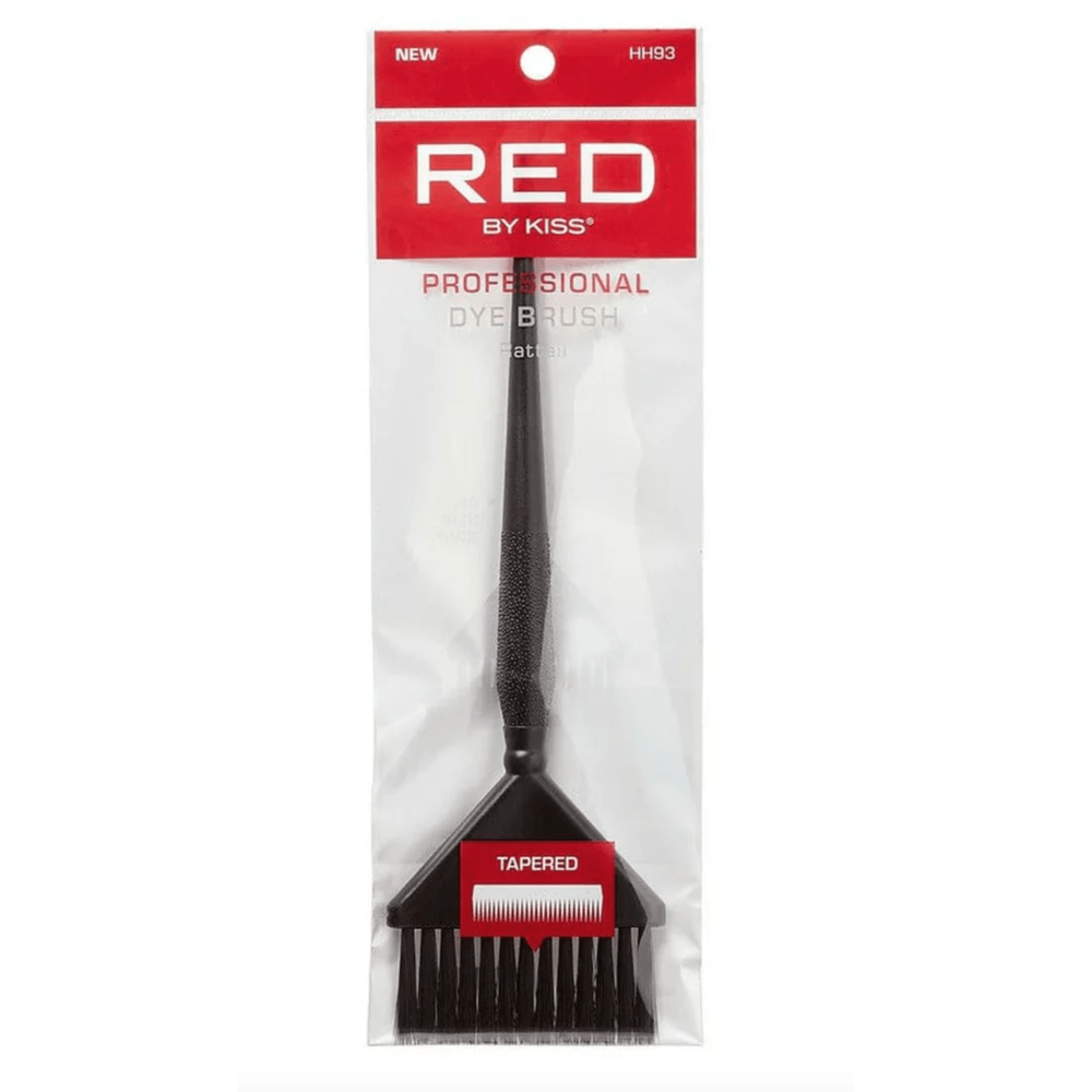 Red by Kiss Professional Dye Brush with Rat Tail – Precision Application & Sleek Sectioning | HH93 | Pro - Quality Grip & Control - Beauty Exchange Beauty Supply