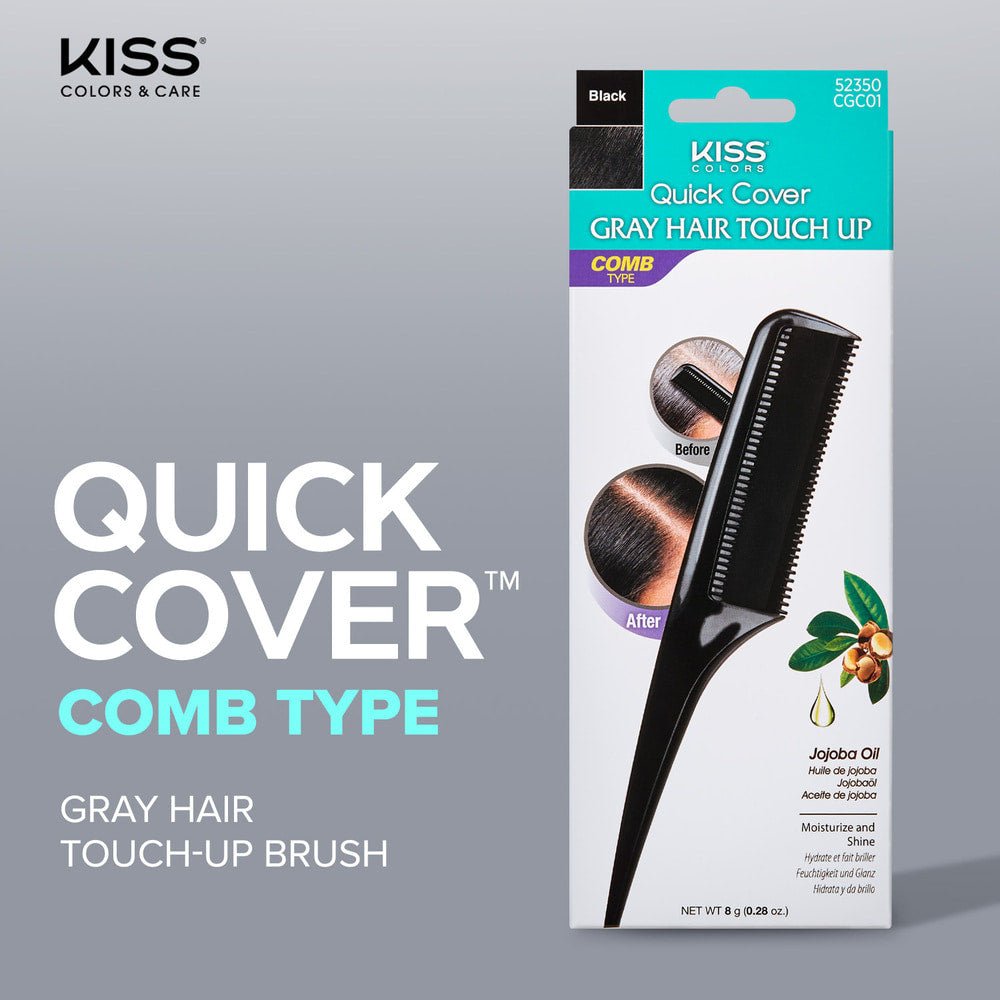 Red by Kiss Quick Cover Root Touch - Up Comb - Beauty Exchange Beauty Supply