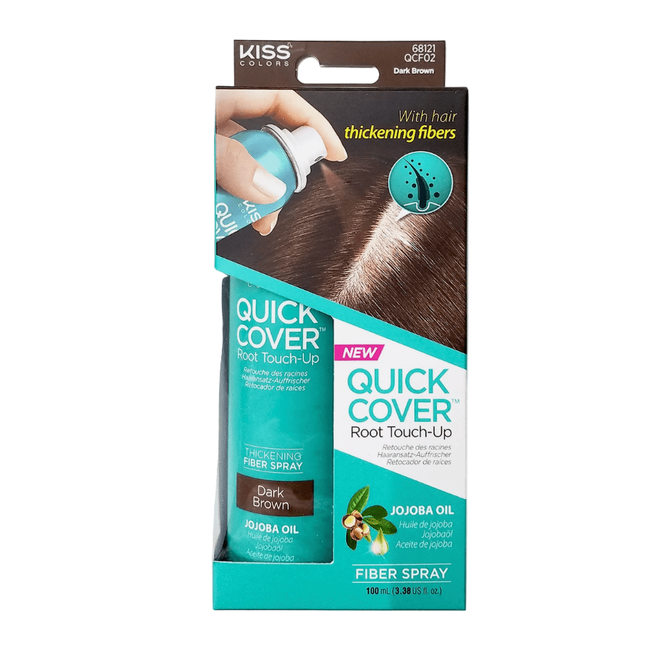 Red by Kiss Quick Cover Root Touch - Up Fiber Spray - Beauty Exchange Beauty Supply