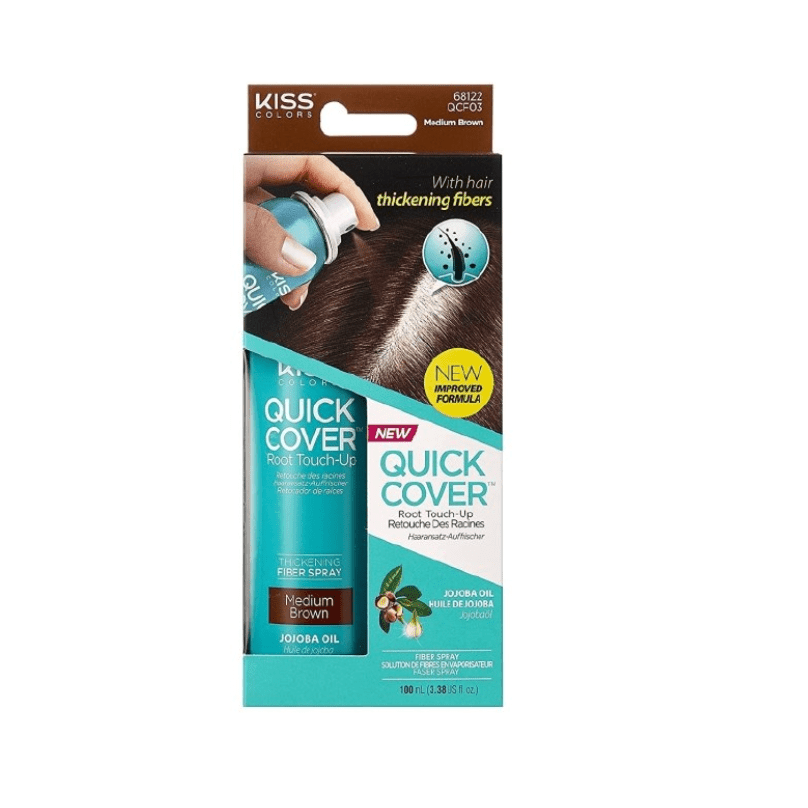 Red by Kiss Quick Cover Root Touch - Up Fiber Spray - Beauty Exchange Beauty Supply