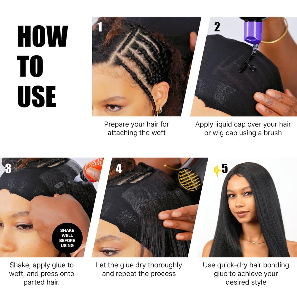 Red by Kiss Quick Dry Hair Bonding Glue - Beauty Exchange Beauty Supply