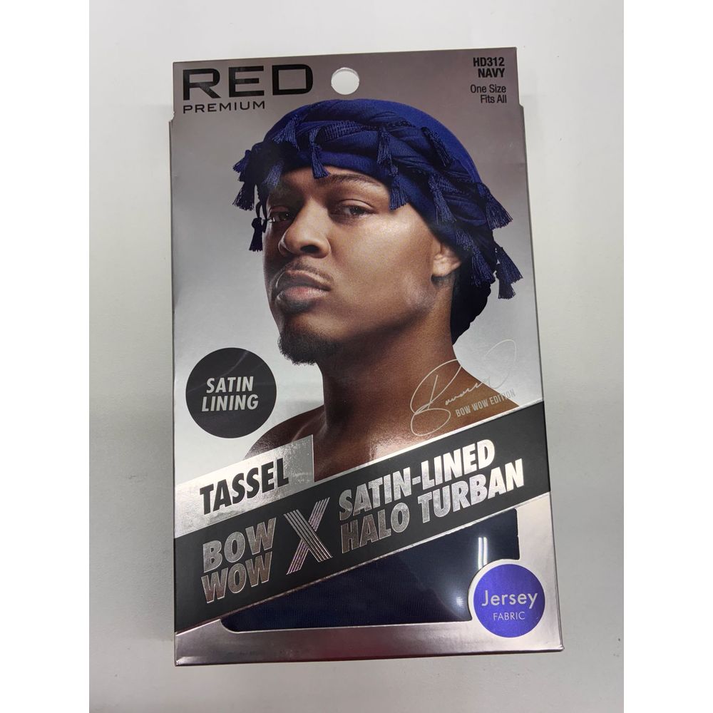 Red by Kiss Satin - Lined Halo Turban - 3 Colors - Beauty Exchange Beauty Supply