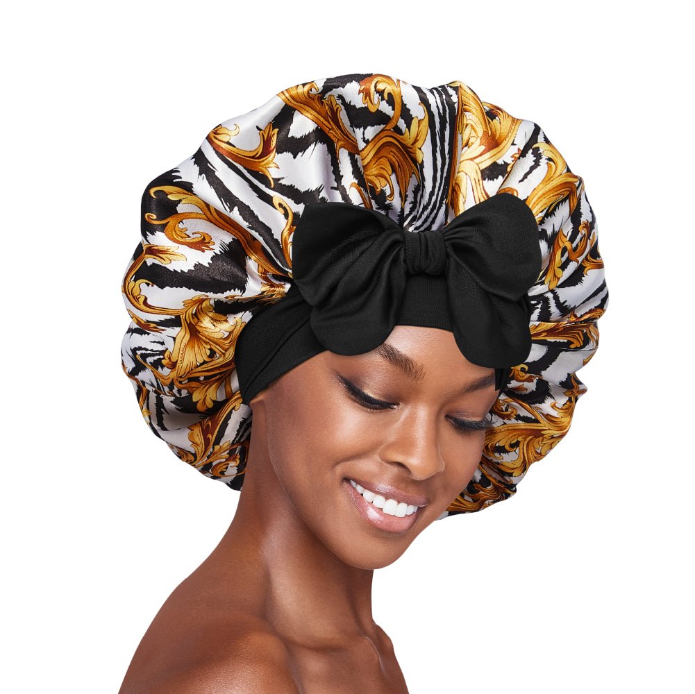 Red by Kiss Satin Tie Bonnet XL - Beauty Exchange Beauty Supply
