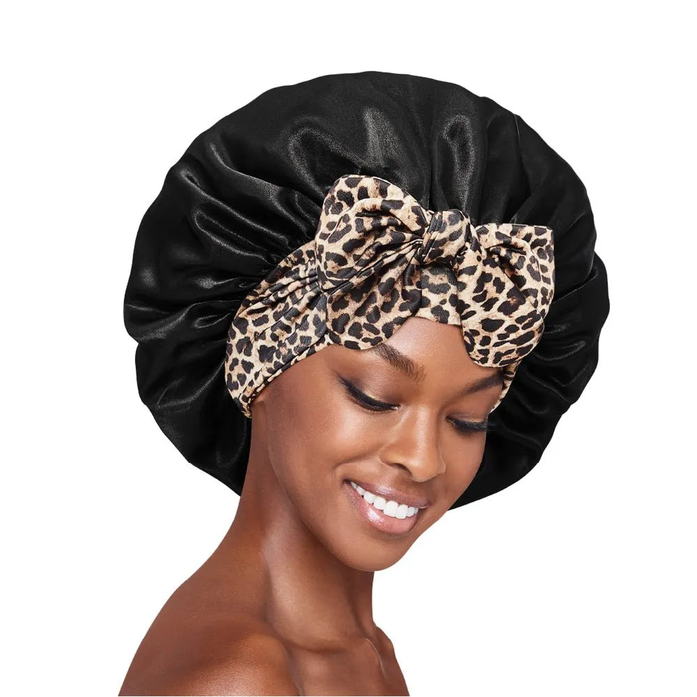 Red by Kiss Satin Tie Bonnet XL - Beauty Exchange Beauty Supply
