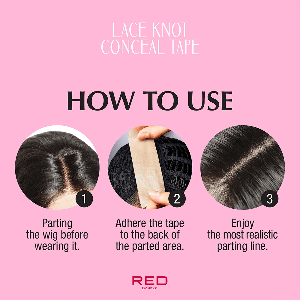 Red By Kiss Silicone Scalp Tape Lace Wig - Beauty Exchange Beauty Supply