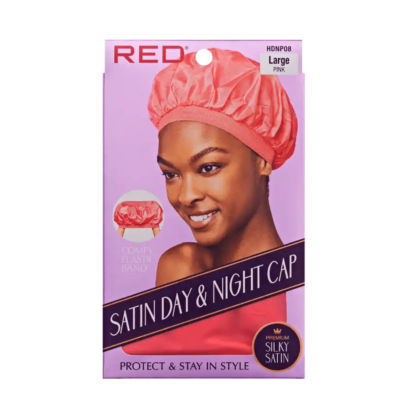 Red by Kiss Silky Satin Day & Night Cap – Super Jumbo - Beauty Exchange Beauty Supply
